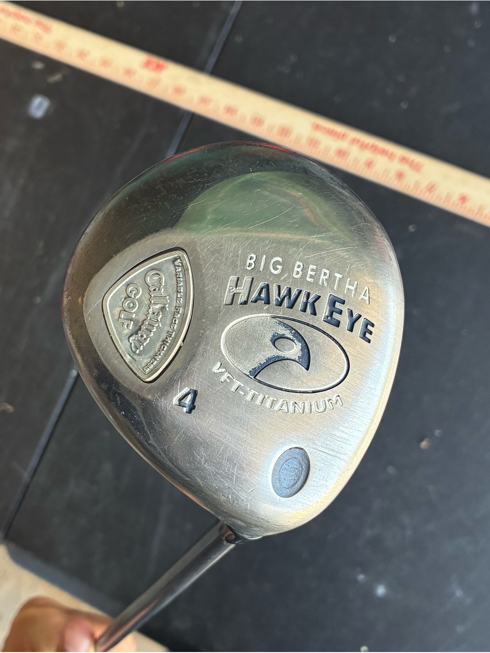 Women's Callaway Hawk Eye VFT Titanium 4 Wood  4 W FLEX 42 RH GOLF CLUB LADIES